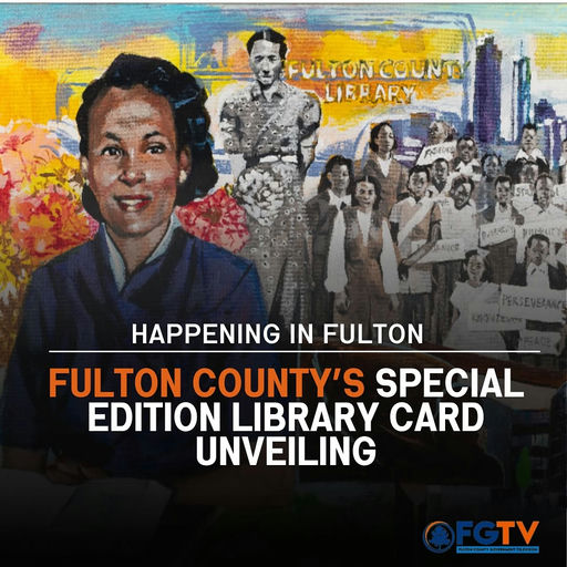 Photo by Fulton County Government TV in Auburn Avenue Research Library on African American Culture and History with @aarl_atl, @fultoninfo, @charlylpalmer, @fulcolibrary, and @fultonarts. Mund të jetë një imazh i 1 person, afishe, gazetë, revistë, letër, libër dhe teksti.