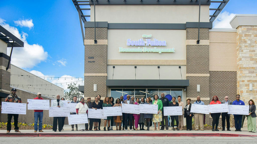 South Fulton is taking strides towards a vibrant future! Last week, the ARPA Façade Grant Check Presentation celebrated local businesses receiving essential funding to enhance their storefronts. This initiative aims to revitalize our community by transforming façades and fostering a welcoming city environment. Congratulations to the grant recipients whose dedicated efforts are set to reshape our business corridors with lasting positive impacts. Keep an eye out for more opportunities like the South Fulton Façade Grant. These initiatives continually support businesses and property owners in enhancing our community's visual appeal. For those interested in future opportunities, they're free to register when available. Stay tuned for more details!