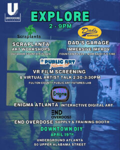 Immerse yourself in the vibrant pulse of Atlanta's creative scene at Downtown DIY next week on April 19th. From 2 to 9 PM, explore a dynamic array of organizations dedicated to providing accessible opportunities for artists, creators, and visionaries. This is your chance to connect with like-minded individuals, discover innovative projects, and see firsthand the inspiring work shaping the creative community in Atlanta. Whether you're looking to network, learn, or simply be inspired, Downtown DIY promises an enriching experience that fosters growth and creativity for all attendees. Don't miss out on the opportunity to engage with Atlanta's artistic community. Check out the full schedule and RSVP through the link in our bio to secure your spot. #DowntownDIY #AtlantaCreatives #CommunityEngagement #ArtisticOpportunities #ExploreATL #CreativeConnections