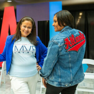 Photo shared by The Atlanta City Council on April 11, 2025 tagging @marcioverstreet. 2 ਲੋਕ, ਖੜੇ ਹੋਏ ਲੋਕ, ਜੈਕੇਟ ਅਤੇ 'AYOR E NイD なした、 PR LANTAN Allans' ਕਹਿਣ ਵਾਲਾ ਟੈਕਸਟ ਦੀ ਫ਼ੋਟੋ ਹੋ ਸਕਦੀ ਹੈ.