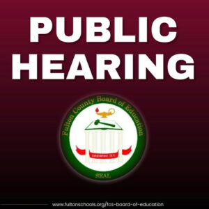 Photo by Fulton County Schools on February 04, 2025. போஸ்டர் மற்றும் வாசகம் படமாக இருக்கக்கூடும்.