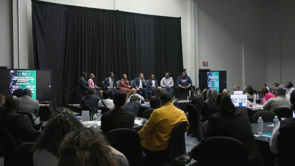 As dialogues on community improvement continue to gain momentum, Council member Antonio Lewis took center stage at the Black Male Initiative's Restoration and Representation Summit. Sharing insights on what restorative justice could look like in our neighborhoods, his compelling talk emphasized the power of community-based solutions in fostering healing and growth. This engagement underscores a commitment to advancing justice and representation for all, inspiring communities to rethink and reshape their approaches to justice. Let's continue to explore how restorative practices can transform our neighborhoods into equitable spaces for everyone. For more information on community initiatives and how to get involved in future events, follow updates from local channels and organizations. #RestorativeJustice #CommunityGrowth #AntonioLewis #BlackMaleInitiative #NeighborhoodTransformation #JusticeForAll