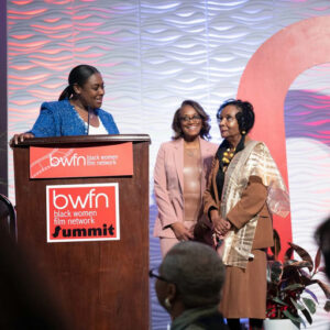 Photo by The Atlanta City Council on March 24, 2025. May be an image of 4 people, people standing, microphone and text.