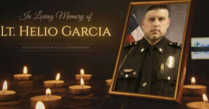 Photo by City of South Fulton on April 21, 2025. May be an image of ‎1 person, poster and ‎text that says '‎Loving Memory LT. HELIO GARCIA ا סיש 立‎'‎‎.