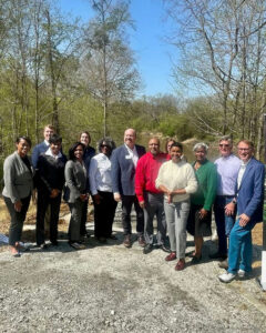 Photo by Catherine Rowell on April 04, 2025. May be an image of 10 people, people standing and text.