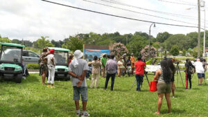 A new era of healthy living is here! Council member Byron Amos joins HBCU Green Fund in celebrating the groundbreaking of the HBCU Green Fund Hub on Joseph E. Boone Boulevard, which will offer the surrounding community access to resources for healthy living as well as a community event space
