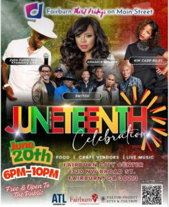 Join a vibrant celebration of freedom, culture, and community at the Juneteenth event! Enjoy live music, delicious food, and local art while connecting with others. This family-friendly gathering promises a day of joy and unity, honoring the past and inspiring the future. Don't miss out on the good vibes!