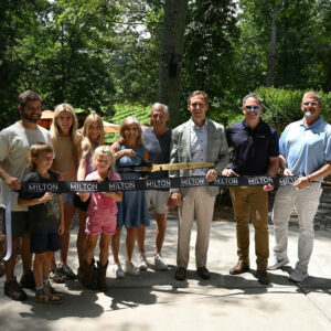 The Painted Horse Winery and Vineyards has been a part of the Milton community for several years. Recently, they celebrated their first ribbon-cutting ceremony, marking an exciting time for this central Milton business. They have revamped their menu while continuing to offer a selection of wines and have also expanded their hours. Now they are open from noon to 8 PM on Wednesday, Thursday, and Sunday, and from noon to 9 PM on Friday and Saturday. Situated on 22 acres, Painted Horse is open to visitors who wish to explore the farm, which features horses and other animals as well as picturesque views. The winery has welcomed Robert Steinfeld as its new Director of Operations, bringing over 25 years of experience in the hospitality industry. Before the ribbon-cutting, Mayor Peyton Jamison praised the founder of Painted Horse, Pamela Jackson, along with her husband David, for their entrepreneurial spirit and outstanding efforts. The Mayor was joined by Councilmembers Doug Hene and Juliette Johnson for the ceremony. For more information about @paintedhorsewinery, visit www.thepaintedhorsewinery.com.