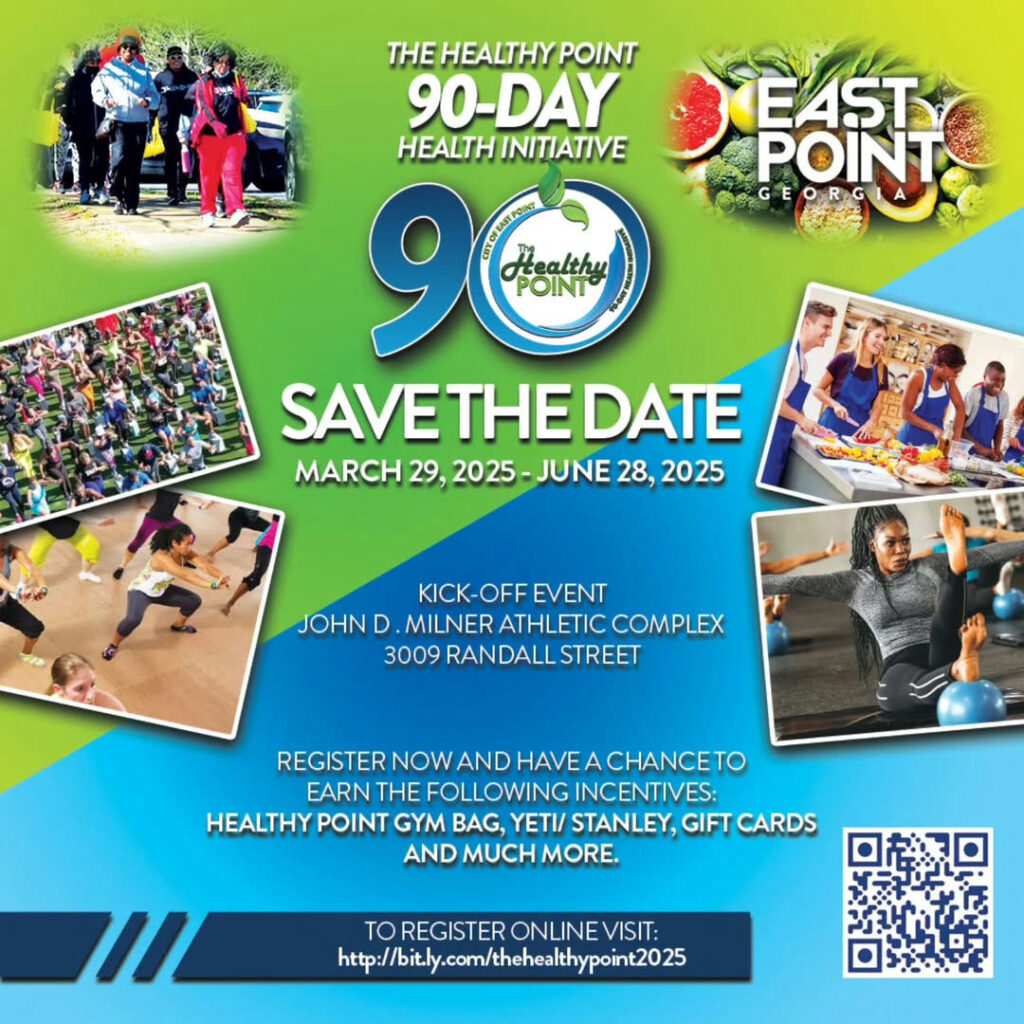 Get ready to kick off Healthy Point 2025! This exciting initiative runs from March 29th to June 28th at the John D. Milner Athletic Complex. Participants can connect, engage, and earn incentives while working towards healthier lifestyles. Don’t miss the chance to be part of this transformative event. Register today for a chance to earn incentives: Http://bit.ly.com/thehealthypoint2025 #HealthyPoint2025