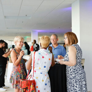 Photo shared by City of Sandy Springs on June 26, 2025 tagging @9040riverridge, and @greaterperimeterchamber. May be an image of 4 people and text.