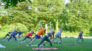 Experience the tranquility of nature while enhancing your wellness with a morning yoga session at the Chattahoochee River National Recreation Area. This invigorating event, hosted by the Chattahoochee National Park Conservancy, is set for Thursday, June 26 from 7 to 8 a.m. Led by the skilled instructor Keon Roebuck, this session welcomes participants of all skill levels, ensuring a refreshing start to your day in the great outdoors. Attendees are encouraged to bring a yoga mat, water, and an open mind. Enjoy the serene surroundings and connect with nature as you engage in this free community event. A $15 suggested donation is appreciated to support future programs. Don't miss out on this opportunity to rejuvenate your body and mind in a beautiful setting. For more information and to participate, mark your calendar and prepare to embrace the morning with yoga in the park!
