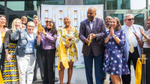 Photo by The Atlanta City Council on April 18, 2025. May be an image of 9 people, people standing, office and text.