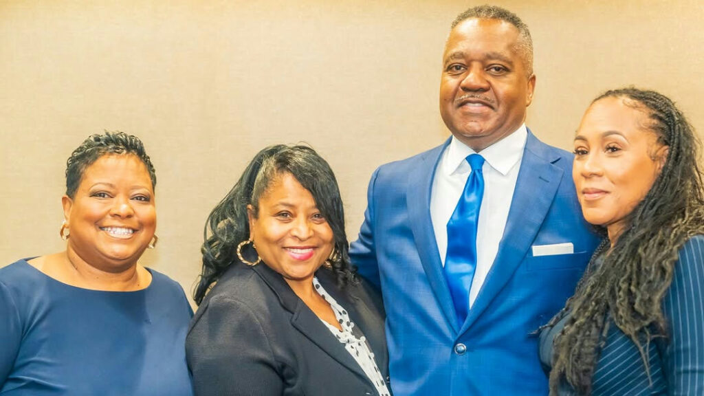 Council member Andrea L. Boone, District Attorney Fani Willis, Superior Court Judge Thomas Cox, and Clerk of Superior Court Che Alexander prepare for the Fulton County Expungement Press Conference to be held in the City Hall Atrium. This event offers vital support for individuals seeking to clear their criminal records, providing a path to a brighter future. A clean record can open doors and transform lives, making this an opportunity not to be missed.