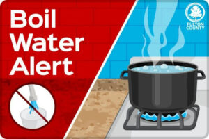 Photo by Fulton County Government on June 17, 2025. May be an image of cooker, cooker and text that says "FULTON COUNTY Boil Water Alert いははC".
