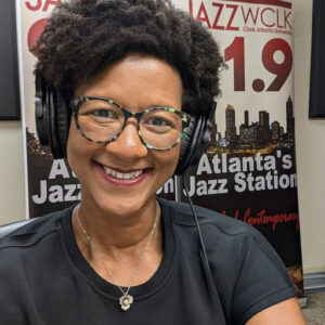Photo by Mayor Bianca Motley Broom in Jazz 91.9 WCLK with @wclk91.9. May be an image of 1 person and text that says "I S AZZ! AZZWCLK Clark ClarkAllantaUniventy Clark Allanta Universby 1.9 שרררסת A Jazi Atlanta's 미 Jazz Station".