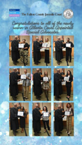 Celebrate a momentous occasion as nine dedicated individuals take a significant step towards making a profound impact in the lives of children in need. On March 20, 2025, under the guidance of Judge Phillip Jackson, Fulton County Juvenile Court proudly swore in the newest Court Appointed Child Advocates. These advocates are now empowered to lend their voices and support to children, ensuring their best interests are represented in the court system. This event underscores the vital work of the Atlanta CASA program, which is dedicated to fostering brighter futures for our youth. Intrigued by this noble cause? Learn more about the Atlanta CASA program and discover how to become a volunteer advocate by visiting AtlantaCASA.org. #ChildAdvocates #FultonCounty #CASAProgram #YouthEmpowerment #ChildWelfare #VolunteerOpportunities #CommunityImpact #AtlantaCASA #MakeADifference