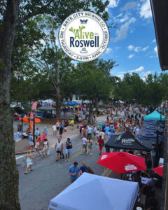 Photo by AliveinRoswell on September 10, 2025. May be an image of 3 people, plant, crowd and text.