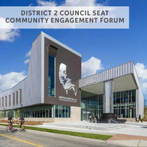 The Atlanta City Council will host a Community Engagement Forum on Thursday, Sept. 11, 2025, at 6 p.m. at the Martin Luther King Jr. Recreation and Aquatic Center, located at 110 Hilliard Street SE. Post 3 At-Large Atlanta City Council member and Committee on Council chair Eshé Collins will lead the Forum to introduce the District 2 applicants eligible for the open seat. The event will give District 2 community members and residents the opportunity to meet the applicants and ask questions. The event is open to the public and members of the community are encouraged to attend and participate in this important discussion about the future leadership of District 2. The applicants and City Council nominations include: Brandon Clark Rod Mack Derrian Smith Tiffany M. Simmons Carden Wyckoff Ocean Zotique James White Kwanza Hall