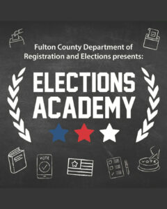 Are you ready to dive deep into the Fulton County election process? Join the next Elections Academy on Thursday, September 18, for essential insights and knowledge that can empower your voting experience. Don't miss this opportunity to learn from the experts and become informed about how elections are conducted in your community. https://www.fultoncountyga.gov/electionsacademy