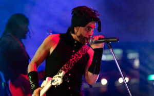 Photo by City of Johns Creek, Georgia on September 12, 2025. May be an image of 2 people, guitar, concert and text.