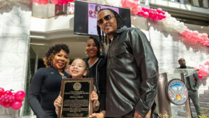 Photo by The Atlanta City Council on March 12, 2025. May be an image of 4 people, people standing and text.