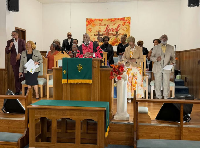 Photo by Jamelle 4 College Park on October 26, 2025. May be an image of wedding and text.