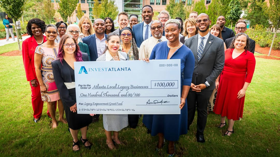 Photo shared by The Atlanta City Council on October 09, 2025 tagging @invest_atlanta. May be an image of 8 people and text.