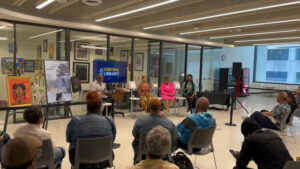 Discover the vibrant creativity at the Central Library's Central Artists Corner exhibit! Experience the innovative works of Lauren Lane, Trinity Jackson, Jeannette Barnett, and Denise Gunter, showcasing their unique artistic journeys. This exhibit, located in the first-floor lobby, is open until October 25th, offering a chance to immerse in art and culture!