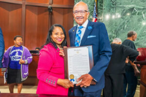 Photo by The Atlanta City Council on October 02, 2025. May be an image of 5 people, people standing and text.