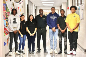 Photo by Atlanta Public Schools on October 06, 2025. May be an image of 7 people, people standing, office and text that says 'THFASTROWAY «TĐ˜E ASTRO WAY 集 GEORGIA TECH দ BEGREAT'.