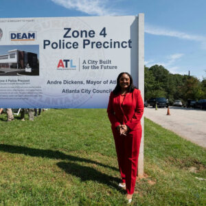 Photo shared by The Atlanta City Council on September 30, 2025 tagging @marcioverstreet. May be an image of 4 people, people standing, magazine, poster, banner and text.