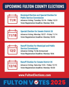 As #NationalVoterEducationWeek unfolds, it's the perfect time to get informed about the upcoming elections. Empower yourself with knowledge and ensure your voice is heard. Explore resources available at https://fultoncountyga.gov/vote or download the Fulton Votes app for the latest updates and information.