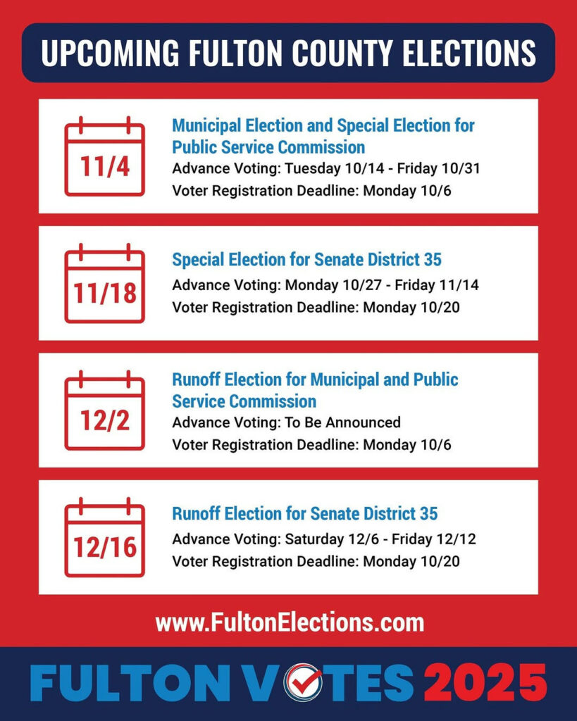 As #NationalVoterEducationWeek unfolds, it's the perfect time to get informed about the upcoming elections. Empower yourself with knowledge and ensure your voice is heard. Explore resources available at https://fultoncountyga.gov/vote or download the Fulton Votes app for the latest updates and information.