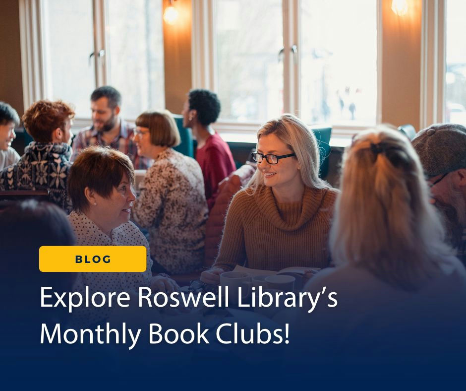 Looking for a great way to dive into literature and meet fellow book lovers? Roswell Library offers four engaging adult book groups each month, with options for both virtual and in-person participation. Whether you want to join one session or all, there’s a perfect match waiting for you! Read more: https://www.fulcolibrary.org/blogs/post/explore-roswell-librarys-monthly-book-clubs/ #RoswellLibrary #BookClub #AdultReading #VirtualBookClub #InPersonEvents #ReadingCommunity #BookLovers #LibraryEvents #JoinUs #LiteratureLovers #BookDiscussion #ReadingGroup #CommunityEngagement #ExploreBooks
