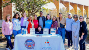 Photo by The Atlanta City Council on November 18, 2025. May be an image of standing, park, office and text.