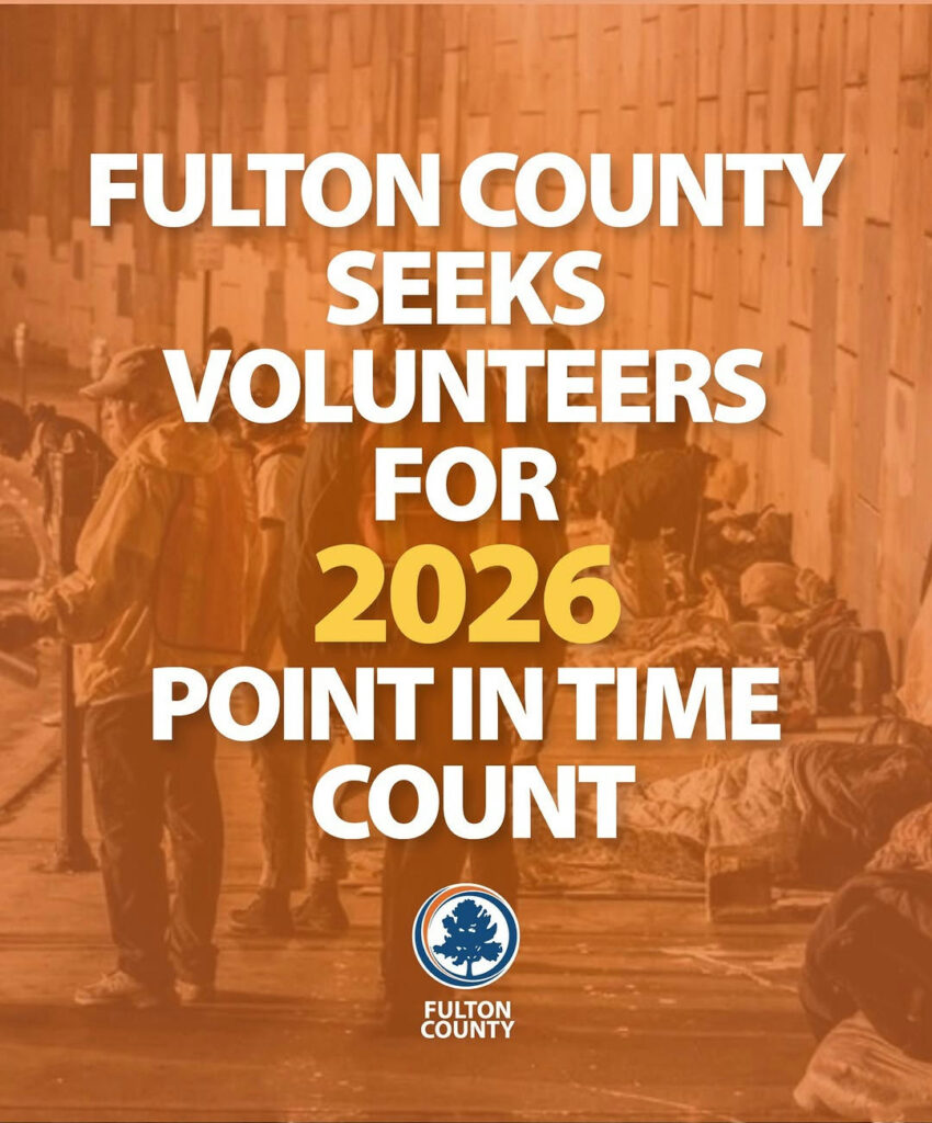 We're seeking volunteers for the 2026 Point-in-Time Count, our annual effort to better understand and support residents experiencing homelessness outside the City of Atlanta. By lending a few hours, you’ll help us gather vital information, identify service gaps, and take meaningful steps toward ending homelessness in Fulton County. Dates: • South Fulton: Thursday, January 22 • North Fulton: Friday, January 23 ✨ Training is provided for all volunteers! đŸ”— Register to volunteer: fulton.pointintime.info Let’s come together to support our most vulnerable neighbors. đŸ’™