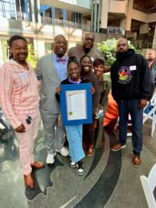 Photo shared by Atlanta Culinary Creations on October 16, 2025 tagging @thecheflwilliams, @themoivory, @ronni_oohlala, @marvinarringtonjr, @fitt_chef, @fultoncomm5, @agrowkulture, @hauteatlpr, @showmetoursandentertainment, @kendallraejohnson, @chefk.oates, and @author_talks2025. May be an image of smiling, standing and text.