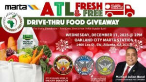 Photo shared by The Atlanta City Council on December 16, 2025 tagging @michaeljulianbond. May be an image of car and text.