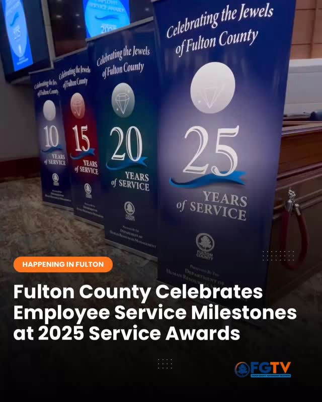 Join Fulton County in acknowledging the remarkable contributions of nearly 200 dedicated employees! During the 2025 Service Awards Ceremony, we celebrated over 3,000 years of committed service to the community. Leaders highlighted the dedication of those who ensure county services thrive daily. Stay tuned for the full story!