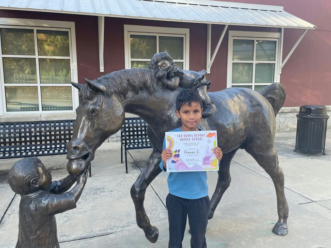 Photo by Fulton County Library System on December 02, 2025. May be an image of donkey and text.