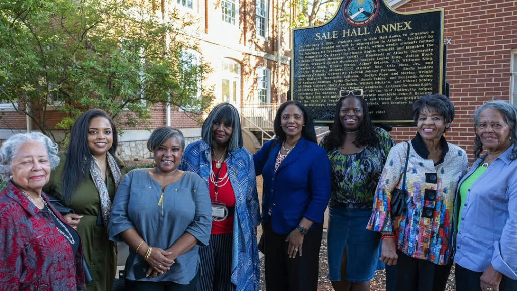 Council member Michael Julian Bond celebrated the unveiling of the Sale Hall Annex historic marker, honoring the Morehouse College building where the Atlanta Student Movement formed and influenced the larger Civil Rights Movement in the 1960s, with original members of the Atlanta Student Movement, Morehouse College faculty, staff, and alumni, and community leaders. This historic marker is also the latest on the Atlanta Student Movement Trail, a series of historic markers honoring locations and events of the Atlanta Student Movement, which is led by Council member Michael Julian Bond.