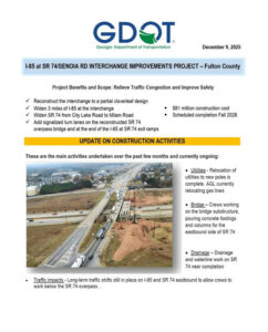 Photo by Lydia Glaize on December 10, 2025. May be an image of map, road, bridge and text.